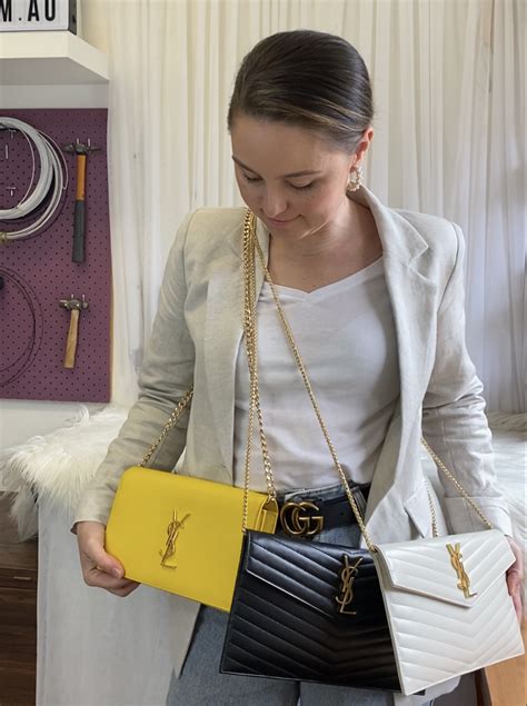 ysl clutch hack|YSL handbag chain upgrade.